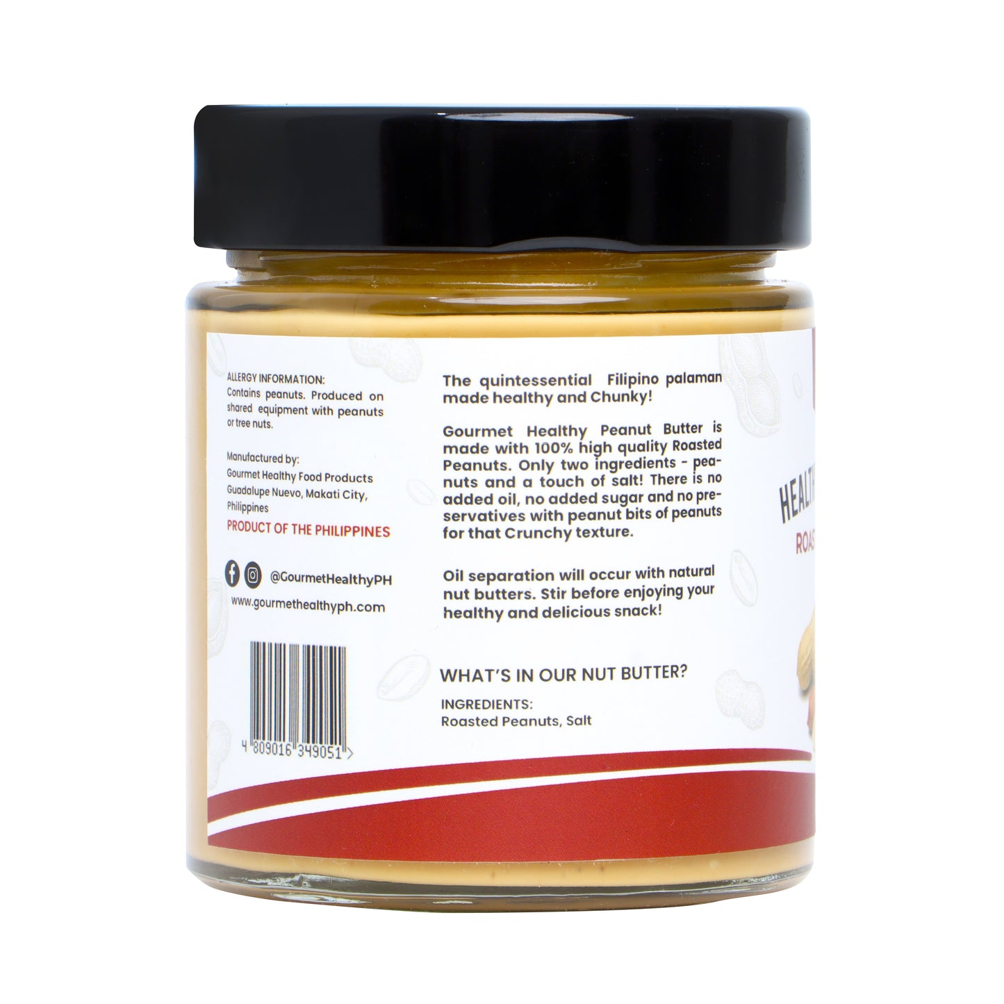 Healthy Peanut Butter - Chunky