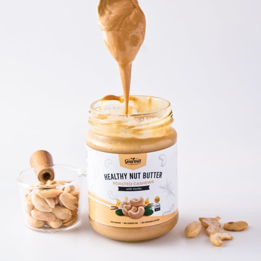 Healthy Cashew Butter with Vanilla