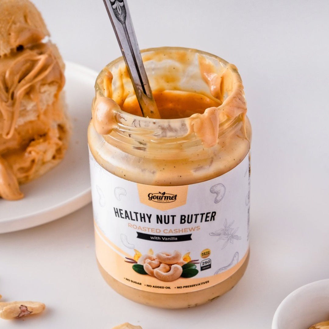 Healthy Cashew Butter with Vanilla
