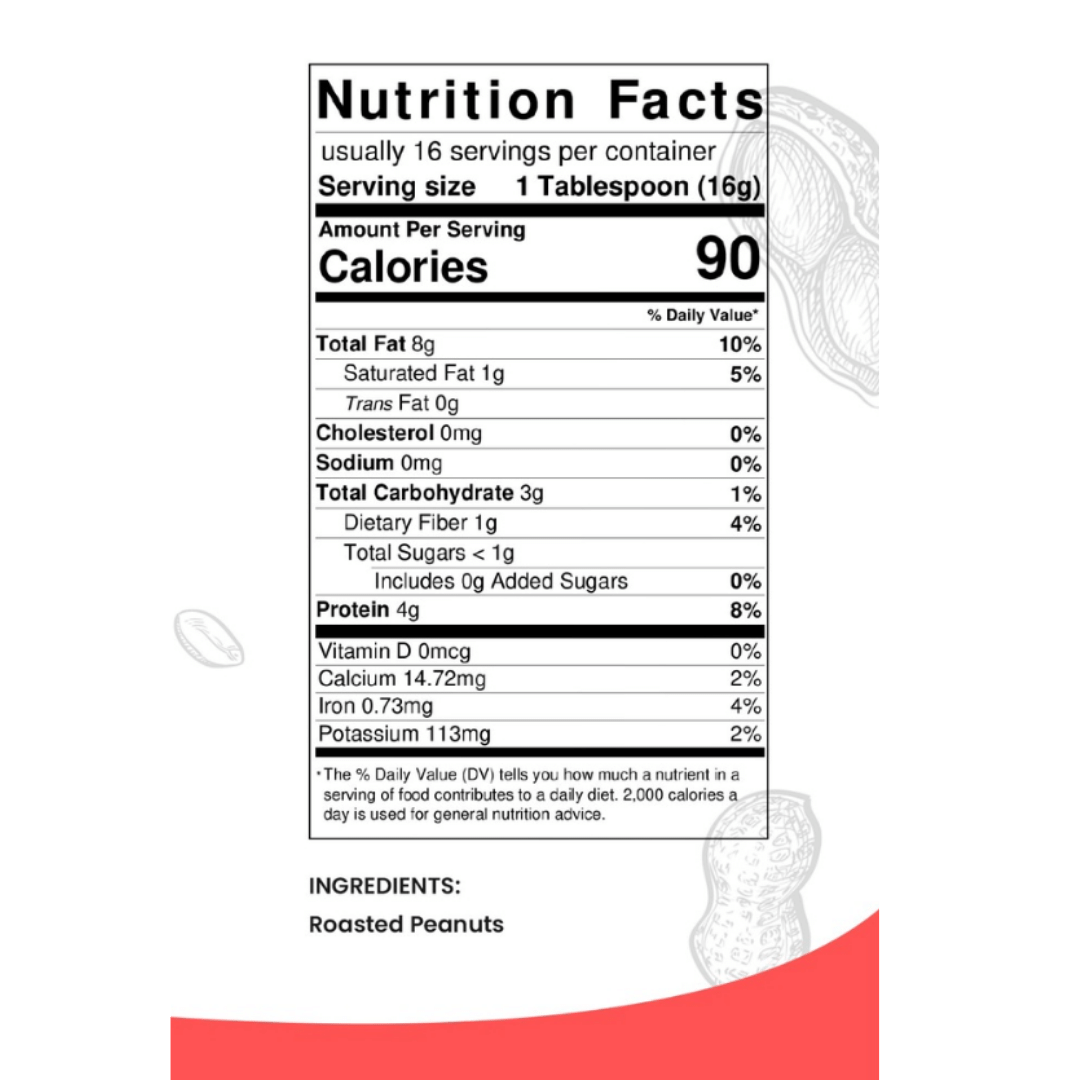 Healthy Peanut Butter - Chunky