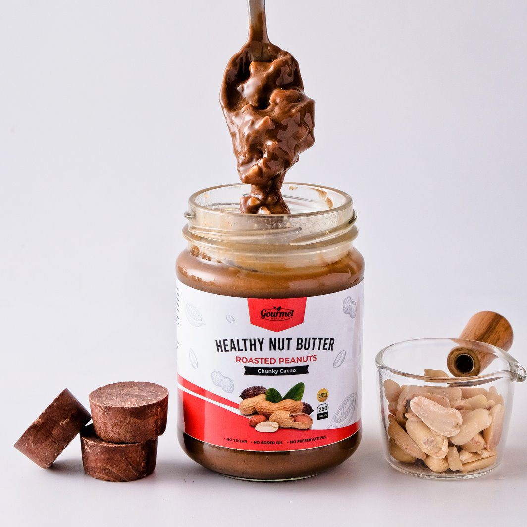 Healthy Peanut Butter - Chunky Cacao