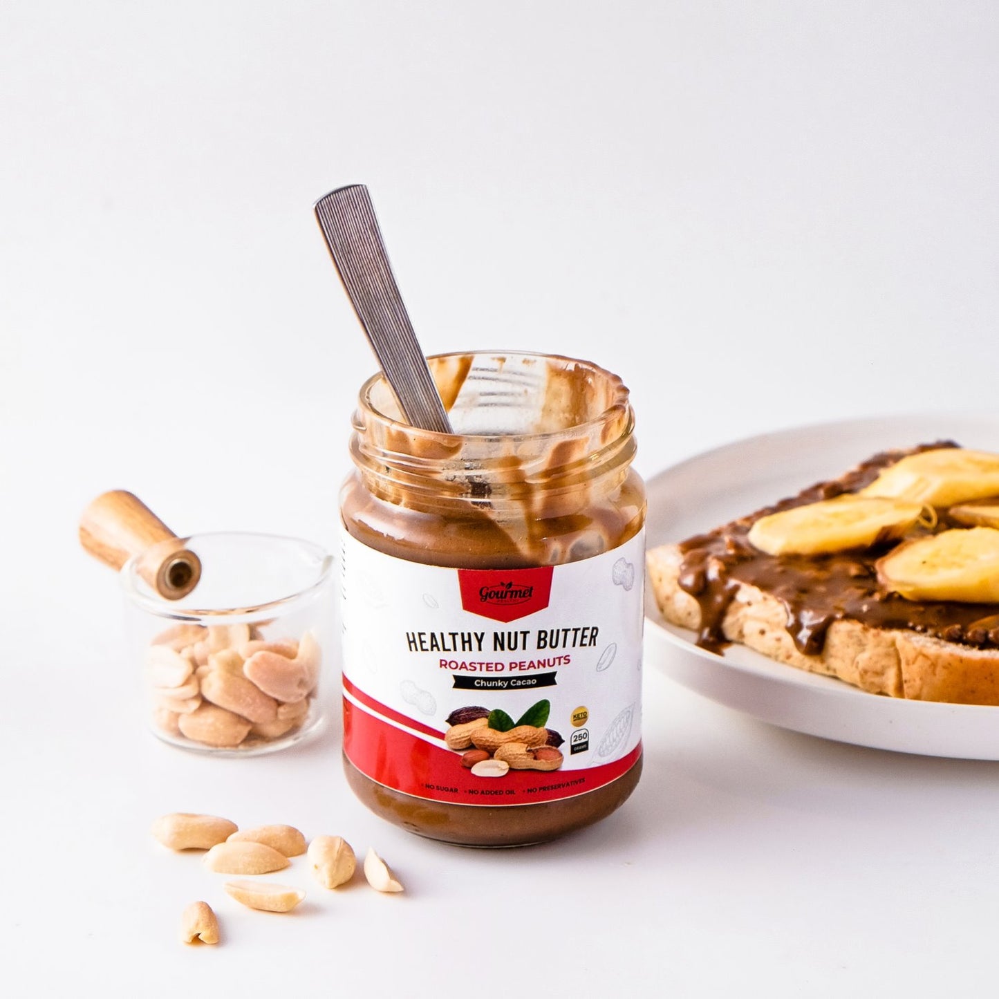 Healthy Peanut Butter - Chunky Cacao