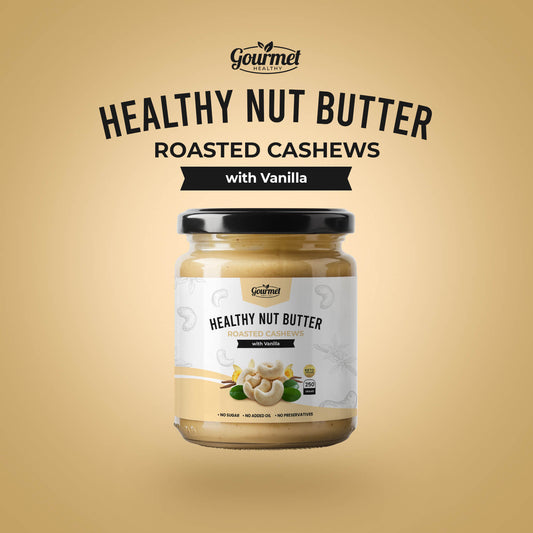 Healthy Cashew Butter with Vanilla